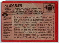 1983 Topps Al Baker #59