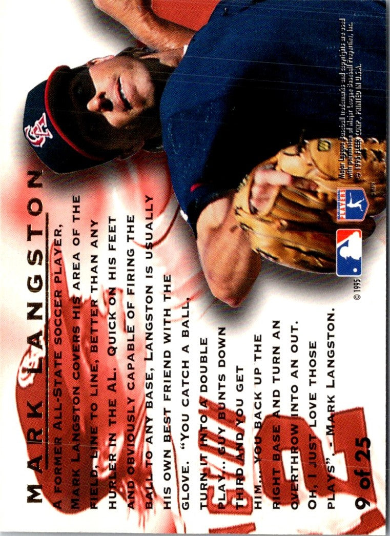 1995 Fleer Mark Langston