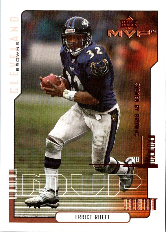 2000 Upper Deck MVP Errict Rhett #42