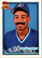 1991 Topps Traded Derek Bell #7T
