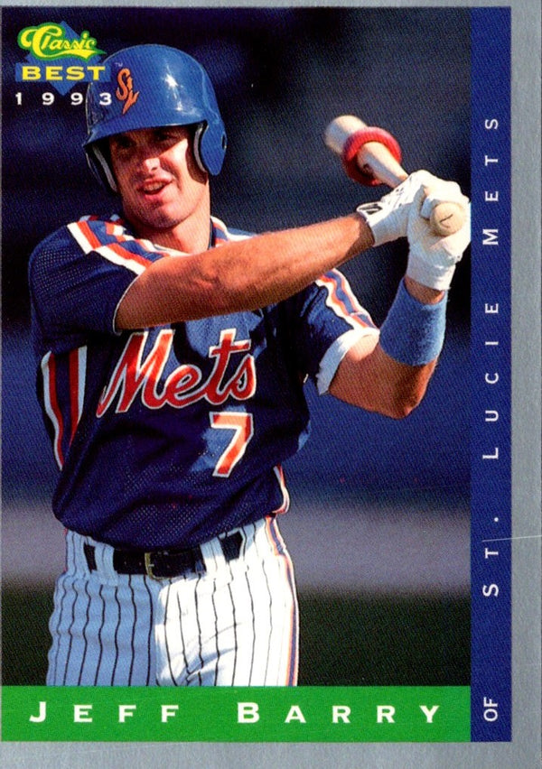 1993 Classic Best Jeff Barry #95