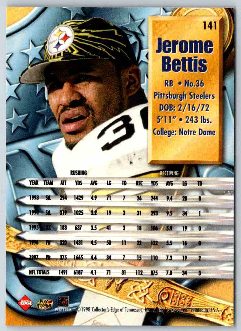 1998 Edge Jerome Bettis