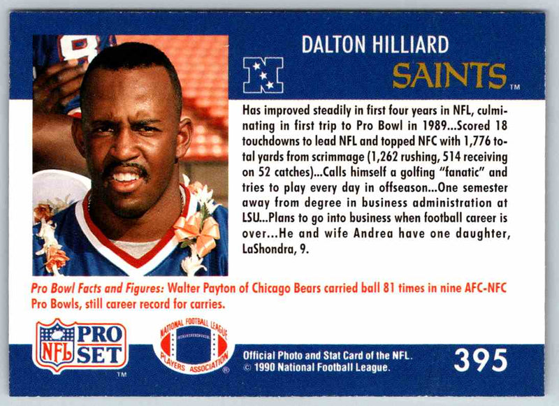 1992 Proset Dalton Hilliard