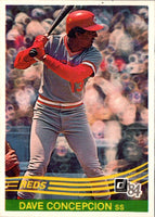 1984 Donruss Dave Concepcion #121
