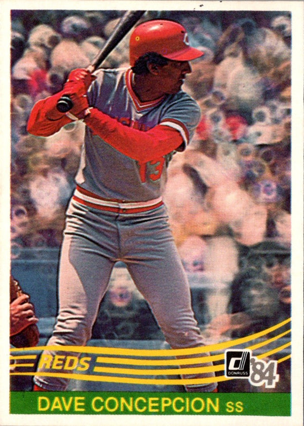 1984 Donruss Dave Concepcion #121