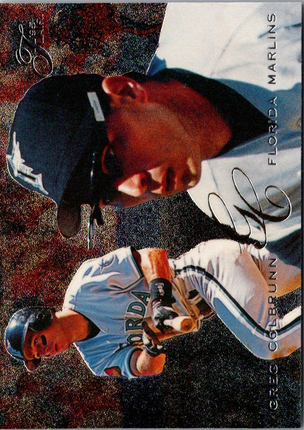 1995 Flair Greg Colbrunn #136