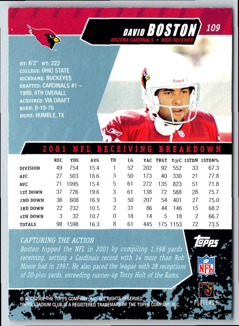 2003 Topps David Boston