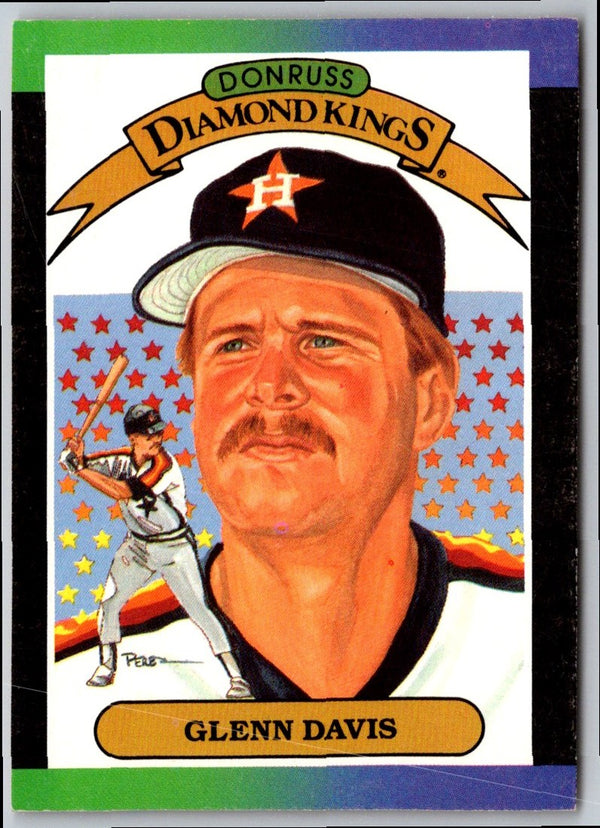 1989 Donruss Diamond King Glenn Davis #25