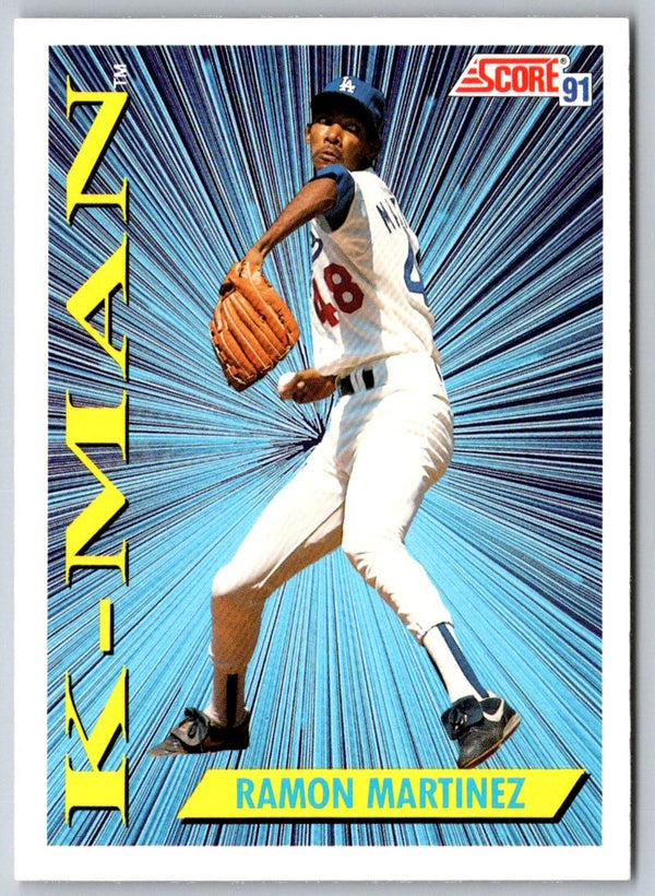 1991 Score Ramon Martinez #408