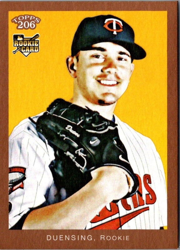 2009 Topps 206 Brian Duensing #185 Rookie