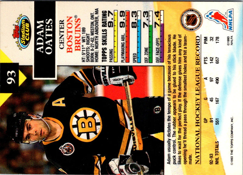 1993 Stadium Club Adam Oates