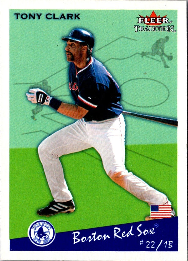 2002 Fleer Tradition Update Tony Clark #U200