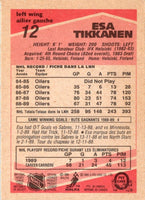 1989 O-Pee-Chee Esa Tikkanen #12