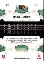 2008 Score Super Bowl XLIII Greg Jones #141