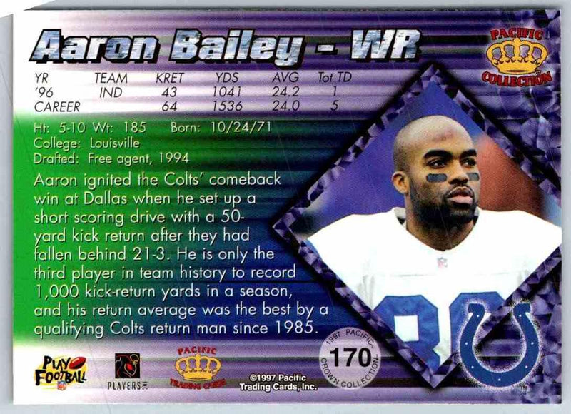1998 Pacific Aaron Bailey