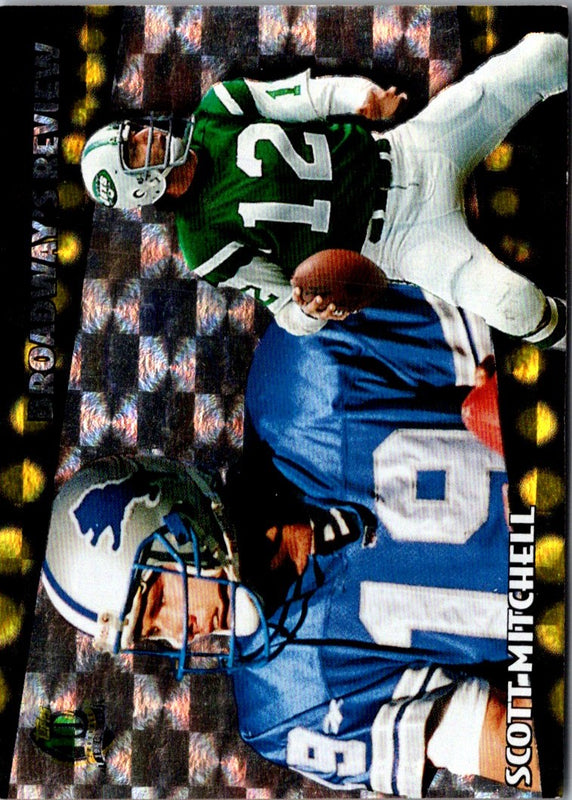1996 Topps Broadway's Reviews Scott Mitchell #BR5