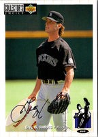 1994 Collector's Choice Silver Signature Greg W. Harris #126