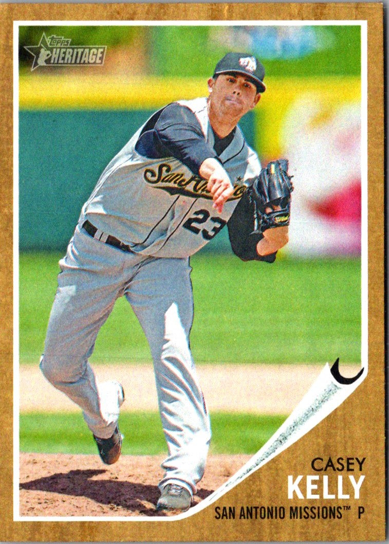 2011 Topps Heritage Minor League Casey Kelly