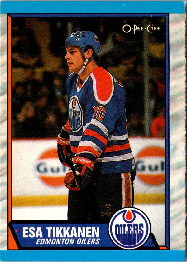 1989 O-Pee-Chee Esa Tikkanen #12