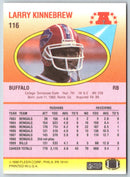 1990 Fleer Larry Kinnebrew