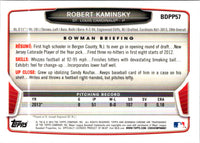 2013 Bowman Draft Picks & Prospects Chrome Robert Kaminsky #BDPP57