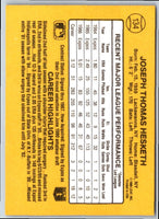 1987 Donruss Joe Hesketh #62
