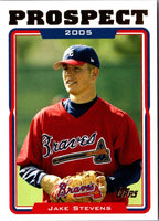 2005 Topps Updates & Highlights Jake Stevens #UH97