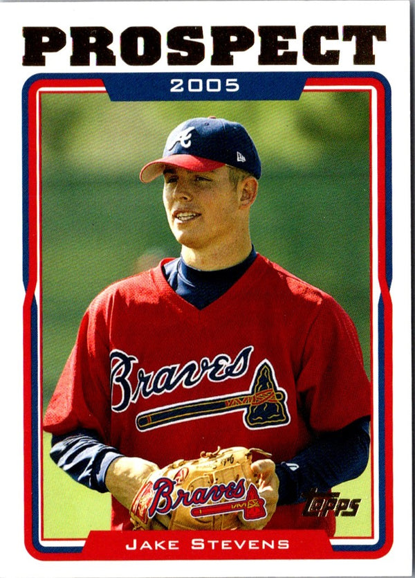 2005 Topps Updates & Highlights Jake Stevens #UH97