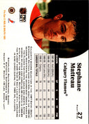 1991 Pro Set Stephane Matteau