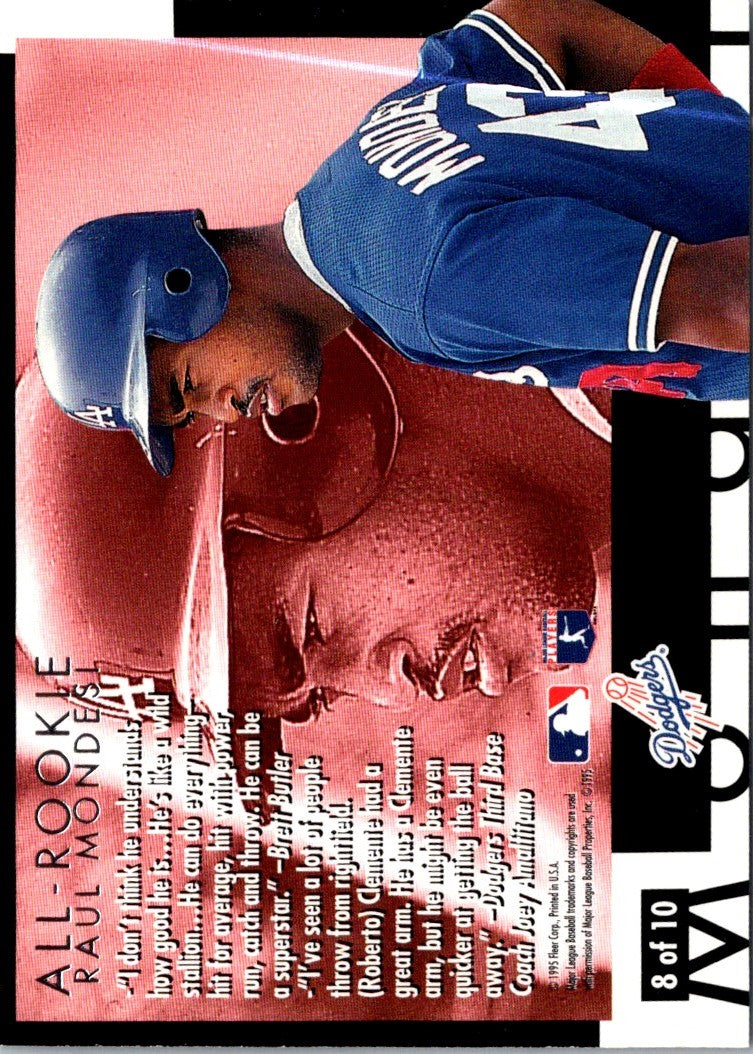 1995 Ultra All-Rookies Raul Mondesi