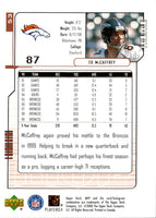 2000 Upper Deck MVP Ed McCaffrey #53
