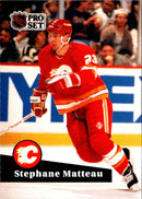 1991 Pro Set Stephane Matteau
