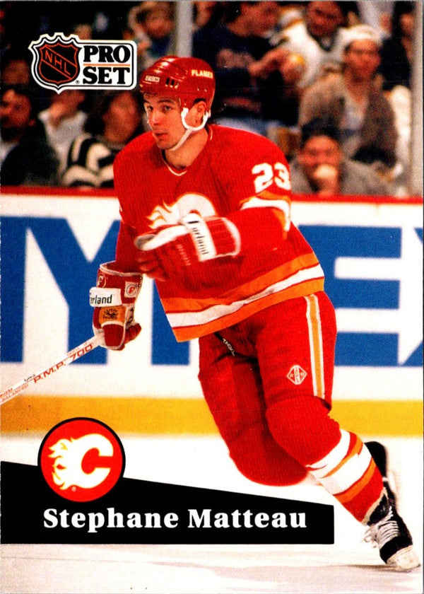 1991 Pro Set Stephane Matteau #27