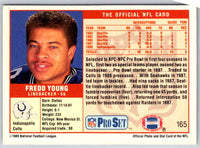 1989 NFL Proset Fredd Young #165