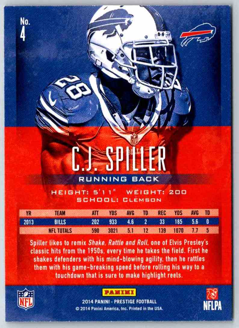 2014 Prestige C.J. Spiller