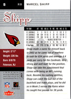 2004 Upper Deck Marcel Shipp #5