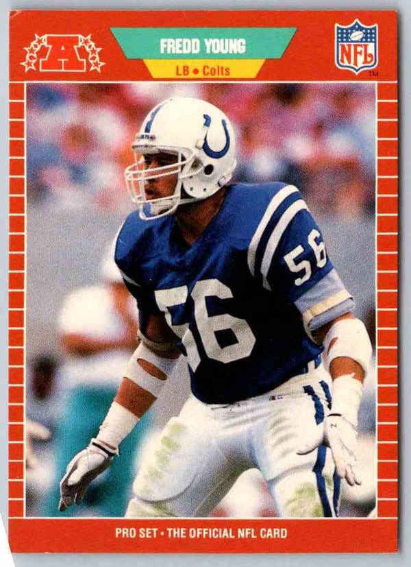 1989 NFL Proset Fredd Young #165