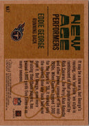 2001 Topps Heritage New Age Performers Eddie George