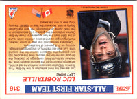 1990 Score Luc Robitaille #316