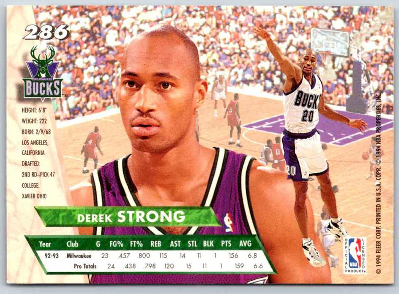 1992 Fleer Ultra Derek Strong