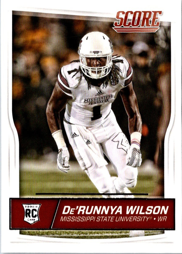 2016 Score De'Runnya Wilson #370 Rookie