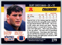 1990 Pro Set Burt Grossman #279