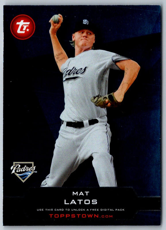 2011 Topps Town Mat Latos #TT-12
