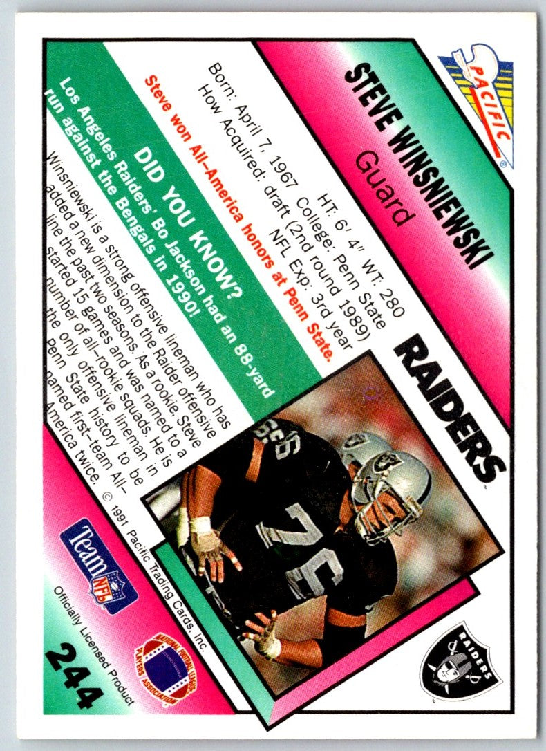 1991 Pacific Steve Wisniewski