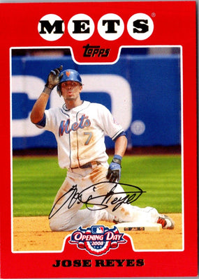 2008 Topps Opening Day Jose Reyes #30