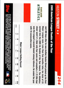 2006 Topps Huston Street