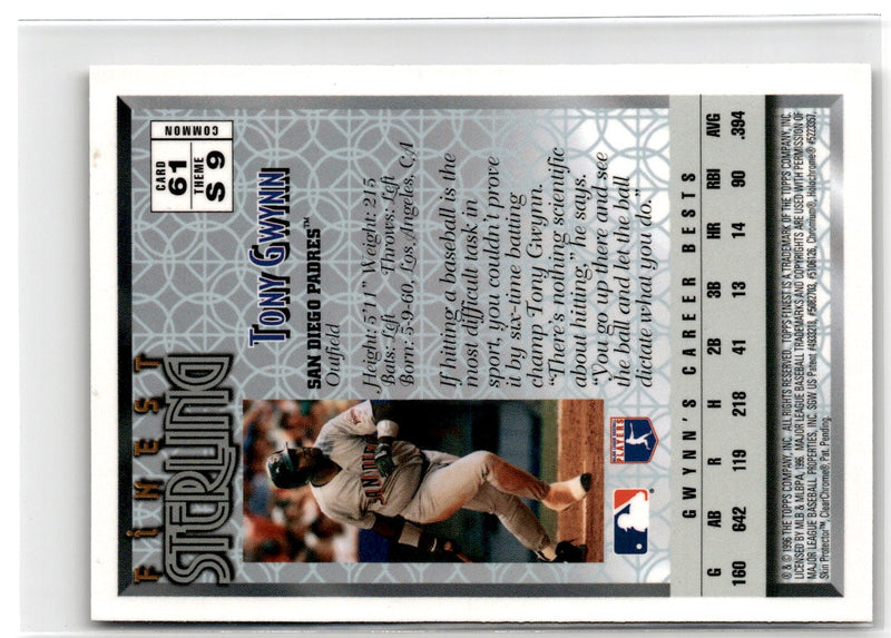 1996 Finest Tony Gwynn