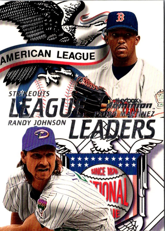 2000 SkyBox Dominion Randy Johnson/Pedro Martinez #6