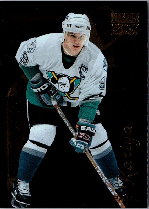 1996 Zenith Paul Kariya #90