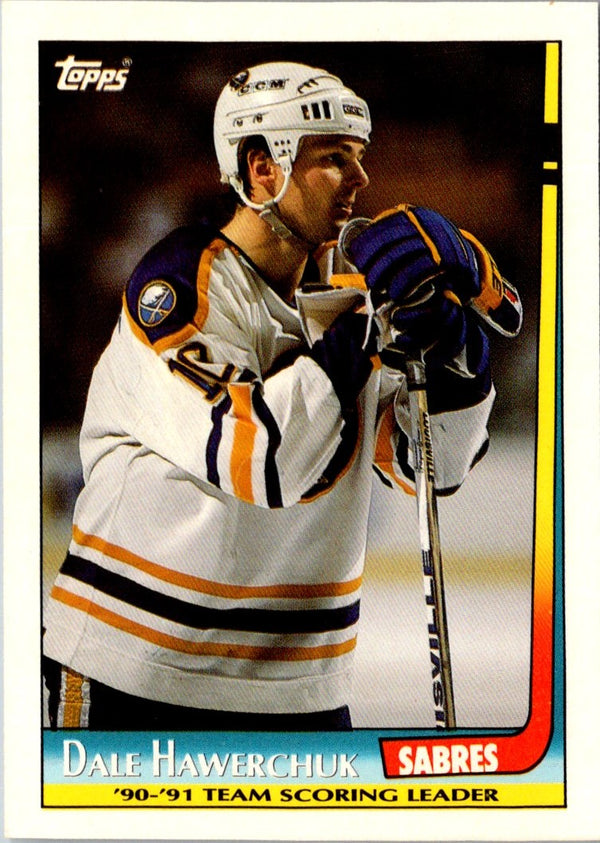 1991 Topps Team Scoring Leaders Dale Hawerchuk #2